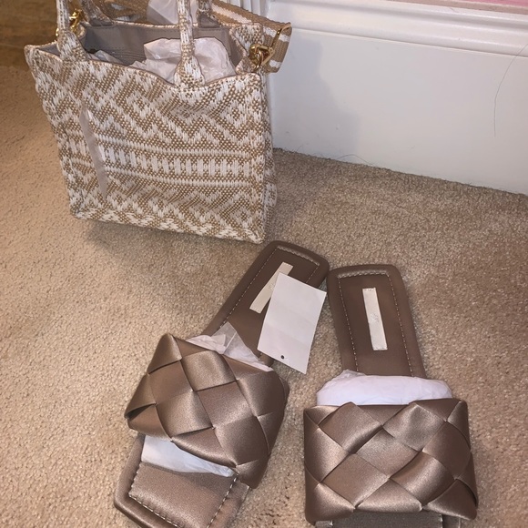 H&M Satin Indoor Slides - Picture 6 of 6